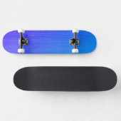 Mooi blended blauw skateboard (Horizontaal)