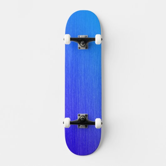 Mooi blended blauw skateboard (Voorkant)