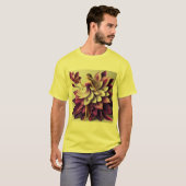 Mooi bloemenmeisje t-shirt (Voorkant volledig)