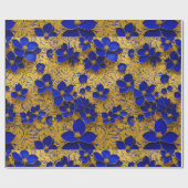 Mooi bloemmotief voor cadeaupapier (Vlak)