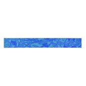Mooi Blue Honeysuckle Pattern van W. Morris Grosgrain Lint (Voorkant)