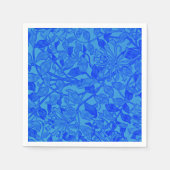 Mooi Blue Honeysuckle Pattern van W. Morris Servet (Voorkant)