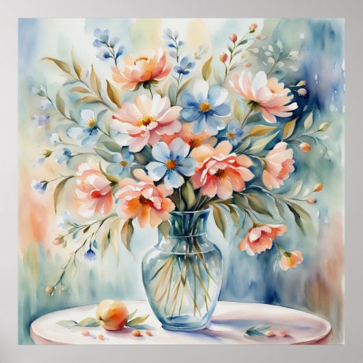 Mooi boeket 19 poster (Voorkant)