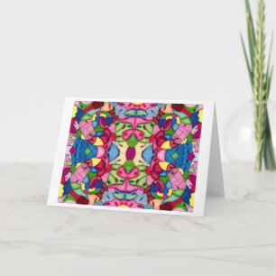 Mooi boeket Wenskaart Kaart