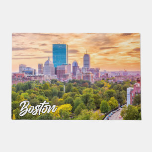 Mooi Boston, Massachusetts, Verenigde Staten Deurmat