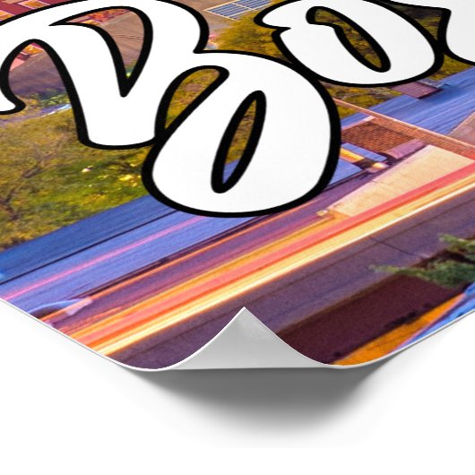 Mooi Boston, Massachusetts, Verenigde Staten Poster (Hoek)