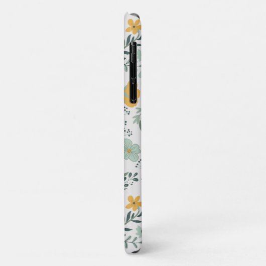 Mooi Botanisch Bloemen Patroon Case-Mate iPhone Case (Achterkant/links)
