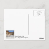 Mooi Briefkaart van de doodvallei! (Achterkant)