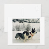 Mooi Briefkaart voor feestdagen (Voorkant / Achterkant)