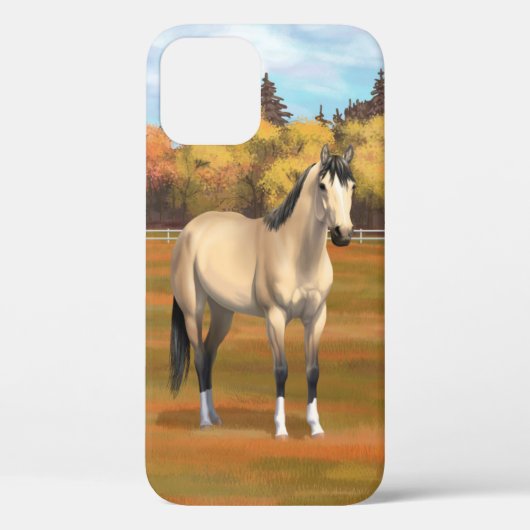Mooi Buckskin Quarter Horse Case-Mate iPhone Case (Achterkant)