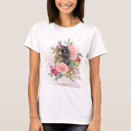 Mooi cadeau voor haar Perzische kat mam T-shirt