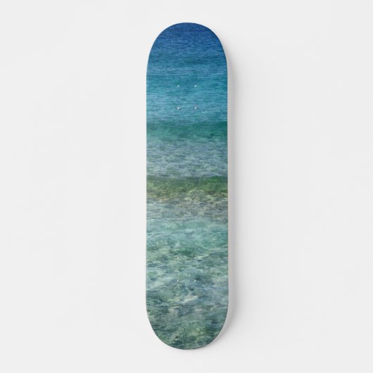 Mooi Calm Caribbean Zee Skateboard (Voorkant)