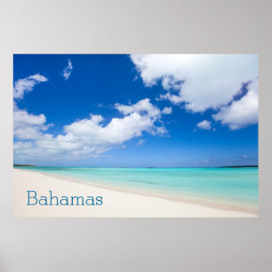 Mooi Caraïbisch strand Poster