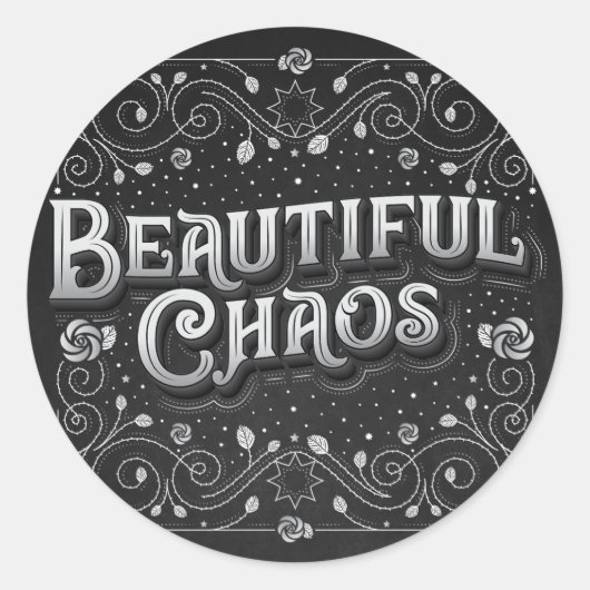 Mooi Chaos / Stickers (Voorkant)