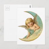 Mooi Cherub Angel Briefkaart (Voorkant / Achterkant)