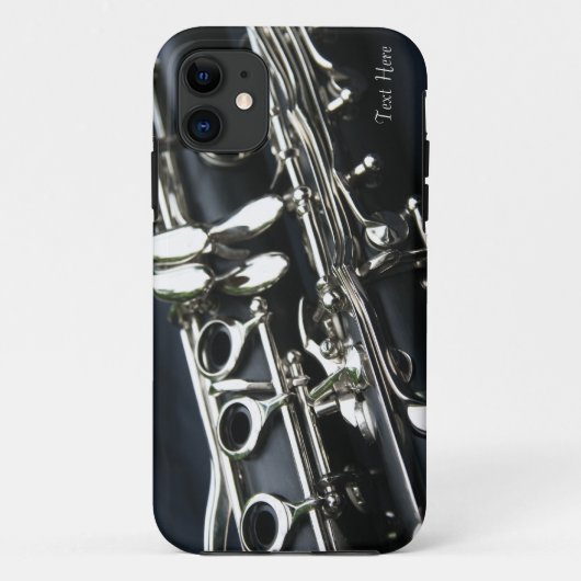 Mooi Clarinet iPhone 5 Hoesje (Achterkant)