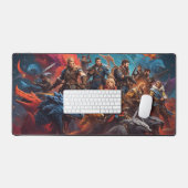 Mooi collectie van spel personages #6 bureaumat (Keyboard & Muis)
