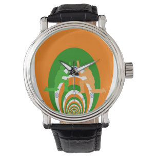 Mooi cricket India Horloge