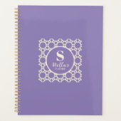Mooi Custom Modern Eenvoudig Geometrisch Patroon Planner (Voorkant)