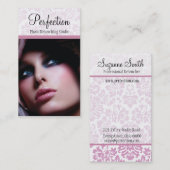 Mooi Damask Visitekaartje (Voorkant / Achterkant)