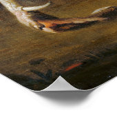  mooi de hanen vechten poster (Hoek)