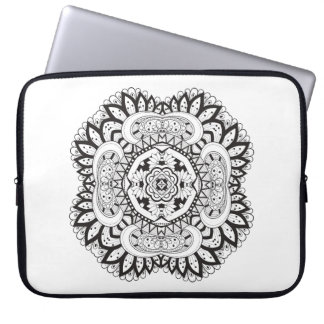 Mooi deco Square Doodle Laptop Sleeve