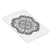 Mooi deco Square Doodle Magneet (Rechterzijde)