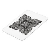 Mooi decor Square Doodle Magneet (Linkerzijde)