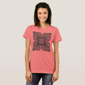 Mooi decor Square Doodle T-shirt (Voorkant volledig)