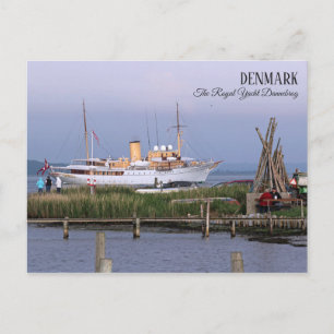 Mooi Denemarken, het Royal Yacht Briefkaart! Briefkaart