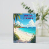 Mooi Destin Florida Sunset Beach Briefkaart (Staand voorkant)