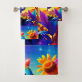 Mooi dier drie bad handdoek (Insitu)