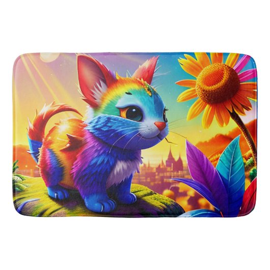 Mooi dier drie badmat (Voorkant)