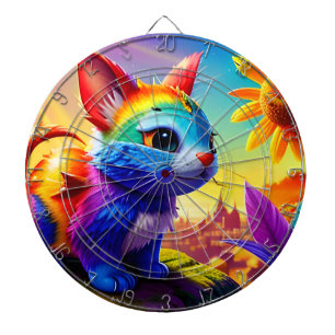 Mooi dier drie dartbord
