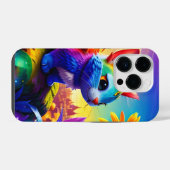 Mooi dier drie iPhone hoesje (Achterkant horizontaal)