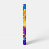 Mooi dier drie samsung galaxy hoesje (Linkerkant)