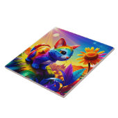 Mooi dier drie tegeltje (Zijkant)