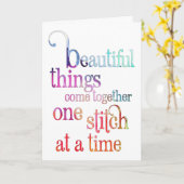 Mooi Dingen Aanmoediging Kaart (Gele Bloem)