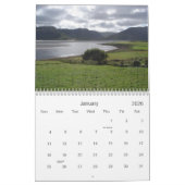 Mooi Donegal, Ierland, kalender (Jan 2026)