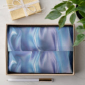 Mooi dromerig blauw paarse bruidsdouche tissuepapier (Geschenk)