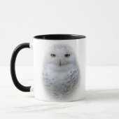 Mooi, drommelig en Serene Snowy Owl Mok (Links)