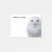 Mooi, drommelig en Serene Snowy Owl Post-it® Notes (Voorkant)