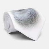 Mooi, drommelig en Serene Snowy Owl Stropdas (Opgerold)