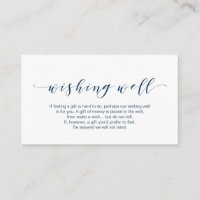 Mooi Elegant, in de Marine, bruiloft Wishing Well