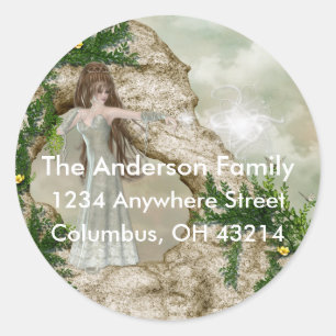 Mooi Elven Magic Fantasy Return Address Label