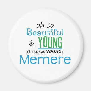 Mooi en jong memere magneet