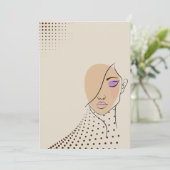 mooi en prachtig  kaart (Staand voorkant)