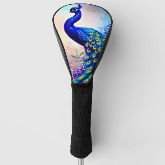 Mooi Fantasy Peacock Golfheadcover (Voorkant)
