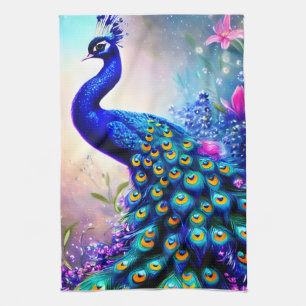 Mooi Fantasy Peacock Theedoek
