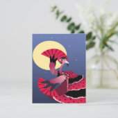 Mooi Flamenco Flamingo | Geweldige geschenk Kaart (Staand voorkant)